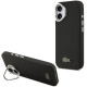 Juodas dėklas Apple iPhone 17 telefonui "Lacoste Iconic Petit Pique Camera Stand MagSafe Case"