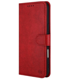 Raudonas dėklas Samsung Galaxy S20 FE 5G telefonui "HDD Clasp Wallet Case"