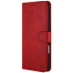 Raudonas dėklas Samsung Galaxy A32 4G telefonui "HDD Clasp Wallet Case"