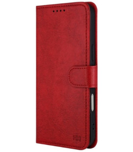 Raudonas dėklas Samsung Galaxy S21 5G telefonui "HDD Clasp Wallet Case"