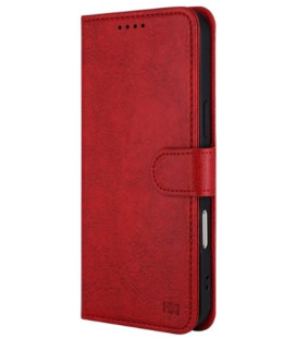 Raudonas dėklas Samsung Galaxy A51 telefonui "HDD Clasp Wallet Case"