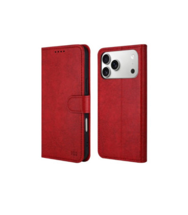 Dėklas HDD Clasp Wallet Case Samsung A515 A51 raudonas