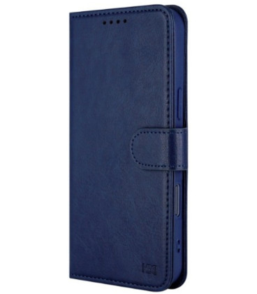 Mėlynas dėklas Samsung Galaxy A51 telefonui "HDD Clasp Wallet Case"