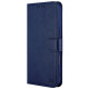 Mėlynas dėklas Samsung Galaxy A40 telefonui "HDD Clasp Wallet Case"