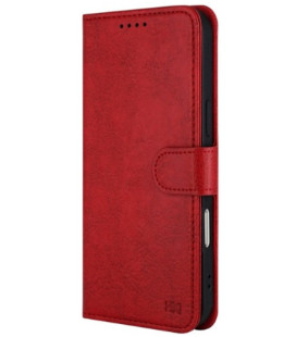 Raudonas dėklas Samsung Galaxy S22 5G telefonui "HDD Clasp Wallet Case"