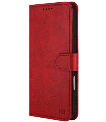 Raudonas dėklas Samsung Galaxy A36 5G telefonui "HDD Clasp Wallet Case"