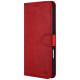 Raudonas dėklas Samsung Galaxy A13 4G telefonui "HDD Clasp Wallet Case"