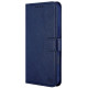 Mėlynas dėklas Samsung Galaxy A12 / M12 telefonui "HDD Clasp Wallet Case"