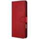 Raudonas dėklas Samsung Galaxy A16 4G / 5G telefonui "HDD Clasp Wallet Case"