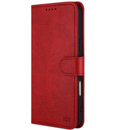 Raudonas dėklas Apple iPhone 7 / 8 / SE 2020 / SE 2022 telefonui "HDD Clasp Wallet Case"