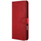 Raudonas dėklas Apple iPhone 13 / 14 telefonui "HDD Clasp Wallet Case"