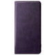 Violetinis atverčiamas dėklas Samsung Galaxy A51 telefonui "HDD Magnetic Wallet Case"