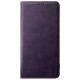 Violetinis atverčiamas dėklas Samsung Galaxy S22 5G telefonui "HDD Magnetic Wallet Case"