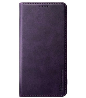 Violetinis atverčiamas dėklas Samsung Galaxy A16 4G / 5G telefonui "HDD Magnetic Wallet Case"