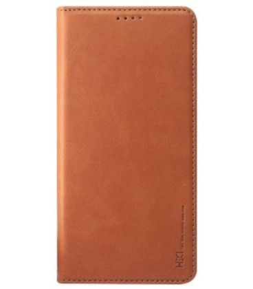 Rudas atverčiamas dėklas Samsung Galaxy A16 4G / 5G telefonui "HDD Magnetic Wallet Case"