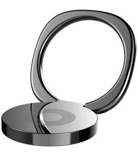 Juodas laikiklis - žiedas "Baseus Privity Ring Holder"