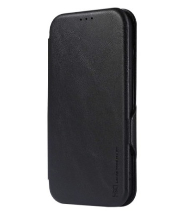 Juodas dėklas Samsung Galaxy S22 5G telefonui "HDD Classic Wallet Case"