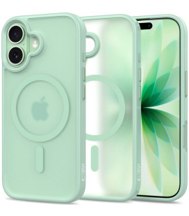 Matinis žalias dėklas Apple iPhone 17 telefonui "Tech-Protect Magmat Magsafe"