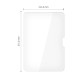 Apsauginis grūdintas stiklas Apple iPad Air 13” 1 / 2 / 2024-2025 / PRO 13 7 / 8 / 2024-2025 planšetei "Tech-Protect Glass Fit+ 