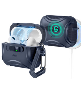 Mėlynas dėklas Apple Airpods Pro 3 ausinėms "ESR Cyber Flicklock Magsafe"