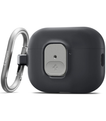 Juodas dėklas Apple Airpods Pro 3 ausinėms "Spigen Nano Pop"
