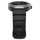 Juoda apyrankė Samsung Galaxy Watch 8 / 9 / Classic (40 / 44 / 46 mm) laikrodžiui "Spigen WBS2 Band"