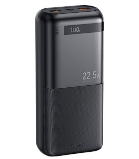 Juoda Išorinė baterija Power Bank 22.5W 20000mAh "Remax RPP-72"