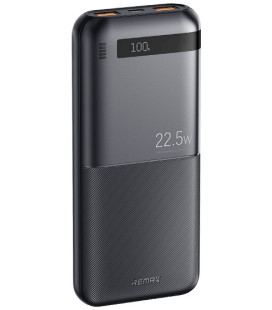 Juoda Išorinė baterija Power Bank 22.5W 10000mAh "Remax RPP-71"