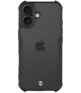 Juodas / skaidrus dėklas Apple iPhone 17 telefonui "Tactical Quantum Stealth Cover"