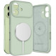 Žalias dėklas Apple iPhone 17 telefonui "Tech-Protect Silicone Magsafe"