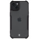 Juodas / skaidrus dėklas Apple iPhone 15 telefonui "Tactical Quantum Stealth Cover"