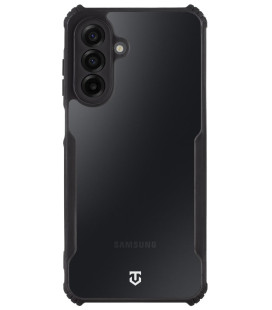 Juodas / skaidrus dėklas Samsung Galaxy A17 4G / 5G telefonui "Tactical Quantum Stealth Cover"