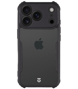 Juodas / skaidrus dėklas Apple iPhone 17 Pro telefonui "Tactical Quantum Stealth Cover"