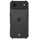 Juodas / skaidrus dėklas Apple iPhone Air telefonui "Tactical Quantum Stealth Cover"