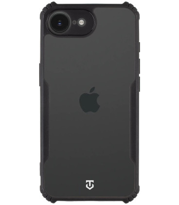 Juodas / skaidrus dėklas Apple iPhone 16E telefonui "Tactical Quantum Stealth Cover"