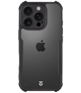 Juodas / skaidrus dėklas Apple iPhone 16 Pro telefonui "Tactical Quantum Stealth Cover"