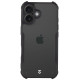 Juodas / skaidrus dėklas Apple iPhone 16 telefonui "Tactical Quantum Stealth Cover"