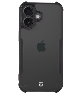 Juodas / skaidrus dėklas Apple iPhone 16 telefonui "Tactical Quantum Stealth Cover"