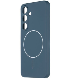 Mėlynas dėklas Samsung Galaxy S25 telefonui "OBAL:ME MagNetix Matte TPU Cover"