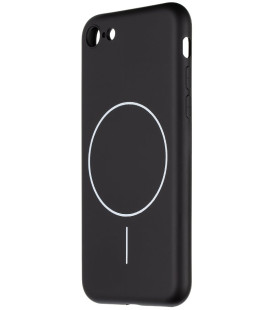 Juodas dėklas Apple iPhone 7 / 8 / SE2020 / SE2022 telefonui "OBAL:ME MagNetix Matte TPU Cover"