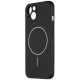 Juodas dėklas Apple iPhone 13 telefonui "OBAL:ME MagNetix Matte TPU Cover"
