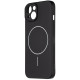Juodas dėklas Apple iPhone 14 telefonui "OBAL:ME MagNetix Matte TPU Cover"
