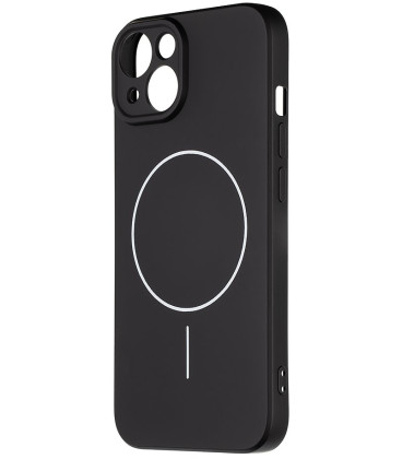 Juodas dėklas Apple iPhone 14 telefonui "OBAL:ME MagNetix Matte TPU Cover"