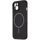 Juodas dėklas Apple iPhone 15 telefonui "OBAL:ME MagNetix Matte TPU Cover"