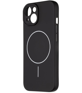 Juodas dėklas Apple iPhone 15 telefonui "OBAL:ME MagNetix Matte TPU Cover"