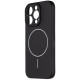 Juodas dėklas Apple iPhone 16 Pro telefonui "OBAL:ME MagNetix Matte TPU Cover"