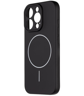 Juodas dėklas Apple iPhone 16 Pro telefonui "OBAL:ME MagNetix Matte TPU Cover"