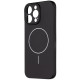 Juodas dėklas Apple iPhone 16 Pro Max telefonui "OBAL:ME MagNetix Matte TPU Cover"