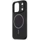 Juodas dėklas Apple iPhone 17 Pro / 18 Pro telefonui "OBAL:ME MagNetix Matte TPU Cover"