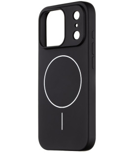 Juodas dėklas Apple iPhone 17 Pro / 18 Pro telefonui "OBAL:ME MagNetix Matte TPU Cover"
